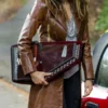 Chesapeake Shores Brittany Willacy Brown Trench Coat