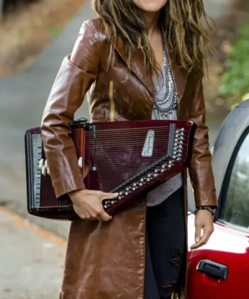 Chesapeake Shores Brittany Willacy Brown Trench Coat