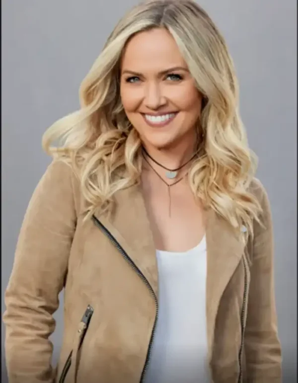 Chesapeake Shores Emilie Ullerup Bree O’Brien Suede Jacket
