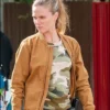 Chicago P.D Tracy Spiridakos Anorak Cotton Bomber Jacket
