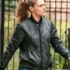 Chicago P.D Tracy Spiridakos Green Parka Parachute Jacket