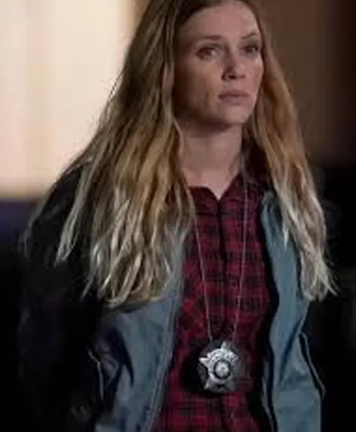 Chicago P.D Tracy Spiridakos Grey Cotton Jacket