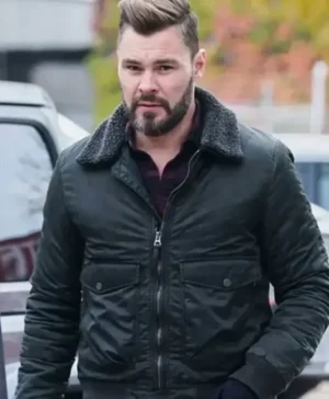 Chicago P.D. Adam Ruzek Black G 1 Bomber Polyester Jacket