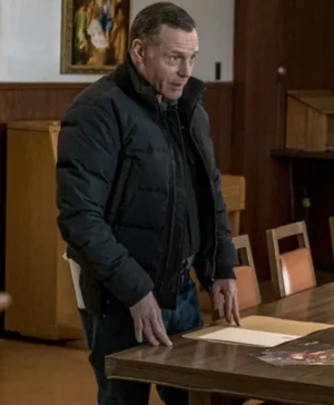 Chicago P.D. Jason Beghe Puffer Padded Polyester Jacket 2