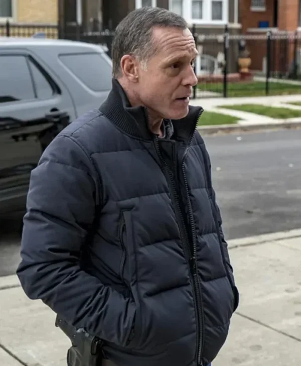 Chicago P.D. Jason Beghe Puffer Padded Polyester Jacket