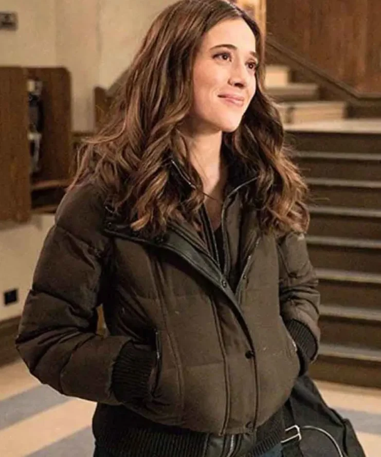 Chicago P.D. Kim Burgess Black Bomber Cotton Jacket