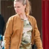 Chicago P.D. Tracy Spiridakos Cotton Bomber Jacket