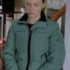 Chicago P.D. Tracy Spiridakos Green Parachute Jacket