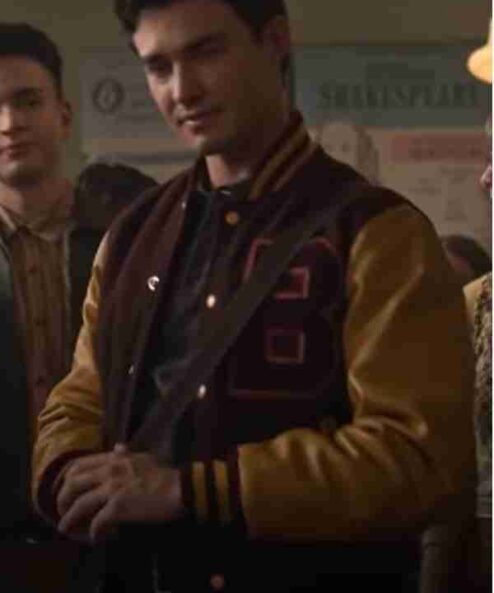 Chilling Adventures Of Sabrina Gavin Leatherwood S04 Letterman Jacket