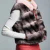 Chinchilla Pink Fur Vest For Sale