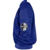 James Reece The Terminal List Blue Bomber Jacket
