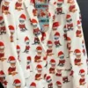 Christmas Cat Multicolor Blazer