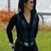 Chyler Leigh Supergirl Hooded Black Jacket