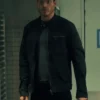 Citadel Richard Madden Leather Black Jacket
