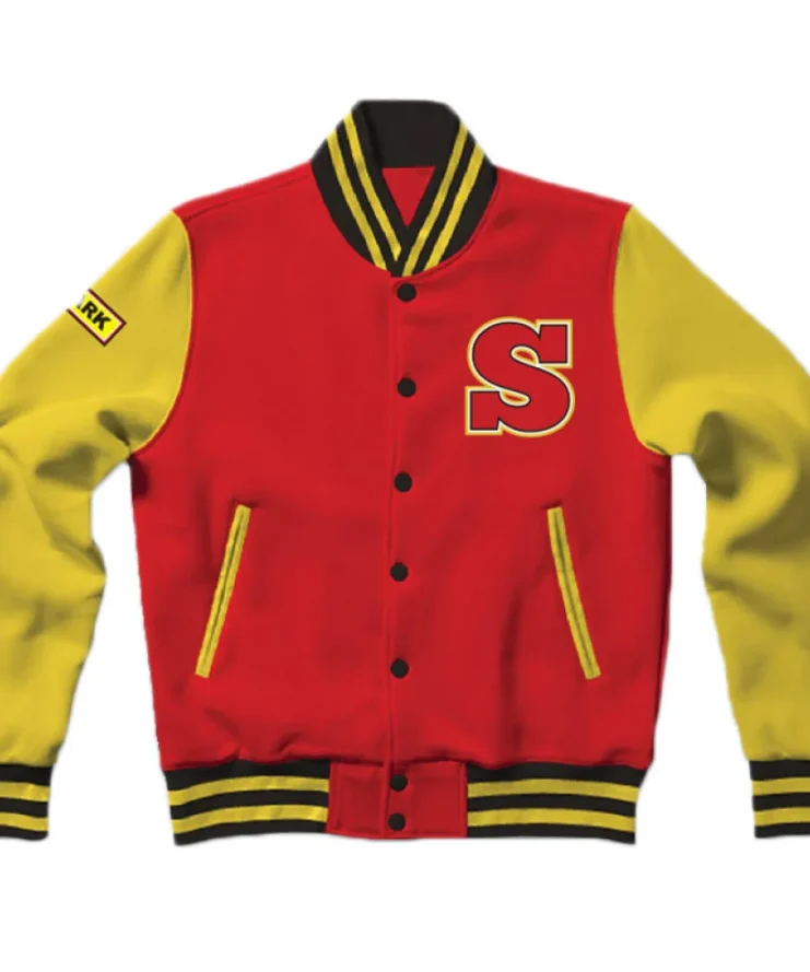 Clark Kent Smallville Crows Varsity Cotton Jacket