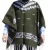 Clint Eastwood Wool Poncho Coat