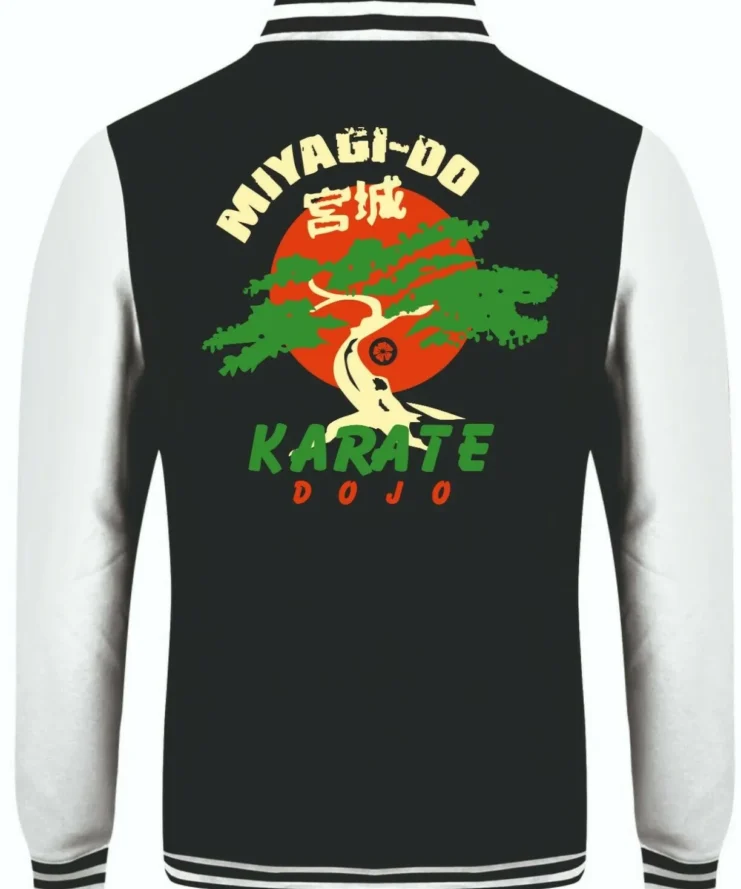 Cobra Kai Miyagi Do Dojo Wool Varsity Bomber Jacket