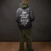 Converse X Patta Full-Zipper Rain Jacket Back