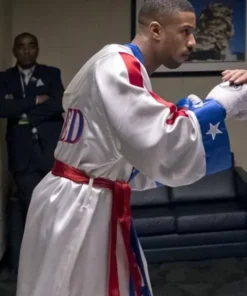 Creed II Adonis Johnson American Flag White Robe