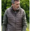 Cult Killer 2024 Antonio Banderas Grey Vest