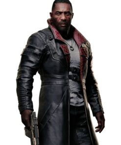 Cyberpunk 2077 Black Trench Coat