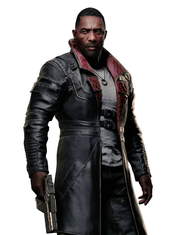Cyberpunk 2077 Black Trench Coat