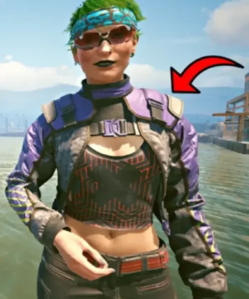 Cyberpunk Bolero Multicolor Jacket 2