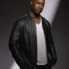 D.B. Woodside Lucifer Amenadiel Leather Black Jacket