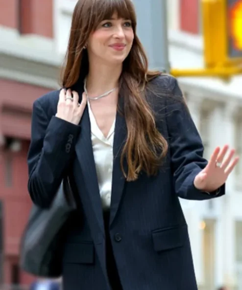 Dakota Johnson Materialists Blazer