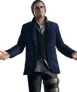 Damien Brenks Watch Dogs 6 Blue Blazer Jacket