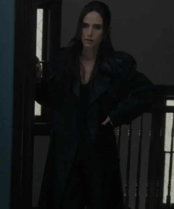 Daniela Vargas Dessen Dark Matter Black Leather Coat