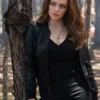 Danielle Rose Russell The Originals Black Leather Jacket