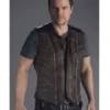 Dark Matter Anthony Lemke Black Leather Vest