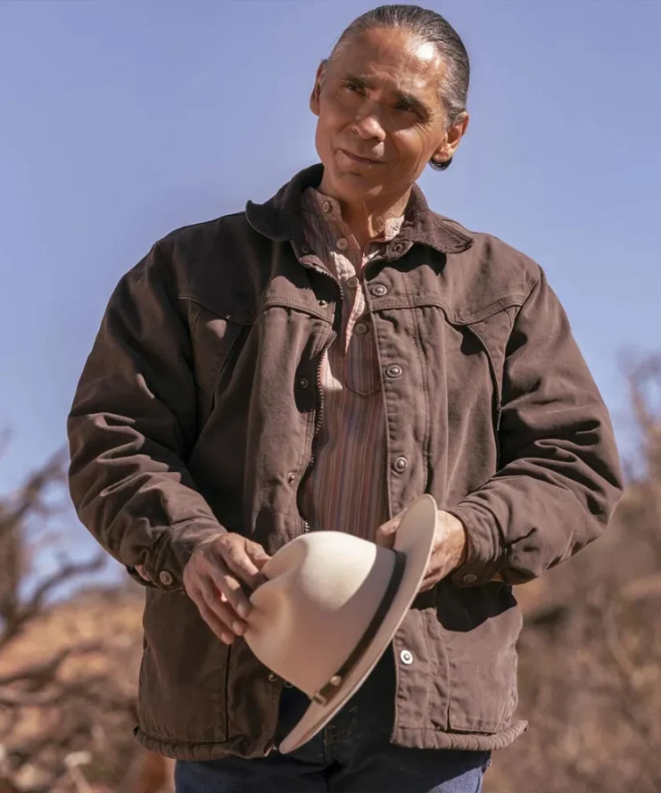 Dark Winds Joe Leaphorn Brown Cotton Jacket