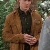 Days Of Our Lives 2024 Tripp Johnson Leather Brown Jacket