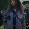 Dead Boy Detectives Kassius Nelson Purple Wool Coat