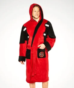 Deadpool Bathrobe Front 1