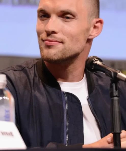 Deadpool Ed Skrein Black Cotton Jacket