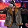 Dean Ambrose Aviator B3 Shearling Leather Jacket