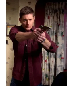 Dean Winchester Red Shirt 510x638 1