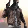 Death Dealer Battlefield 5 Bomber Brown Jacket