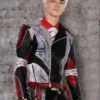 Descendants 2 Carlos Distressed Leather Jacket