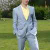 Descendants Jedidiah Goodacre Blue Prom Dinner Suit