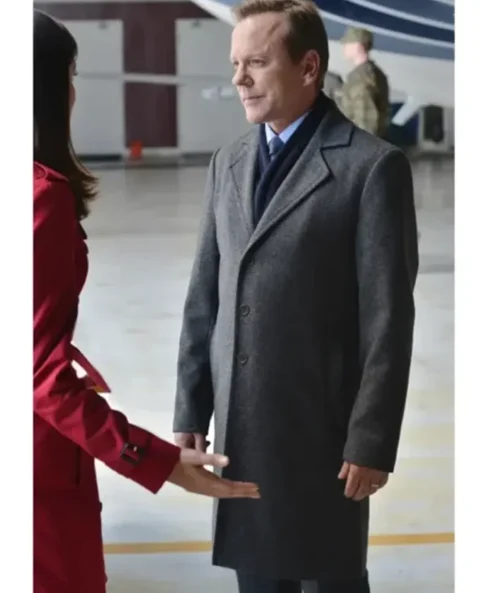 Designated Survivor Tom Kirkman Gray Coat
