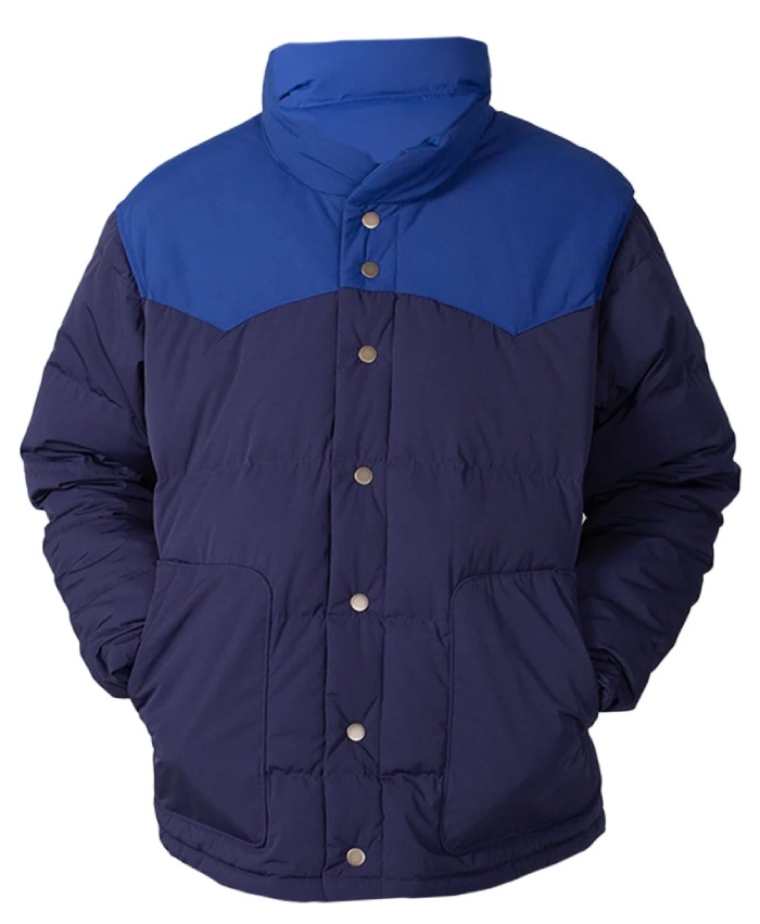 2025 TV Series Dexter Resurrection Harrison Morgan Blue Puffer Jacket