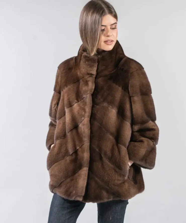 Diagonal-Design-Mink-Fur-Jacket