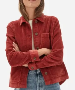 Diana Silvers Birds of Paradise Red Jacket