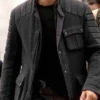 Divergent Allegiant Theo James Black Real Leather Jacket