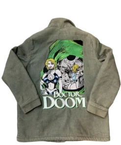 Doctor Doom Outfit Corduroy Vintage Jacket Back