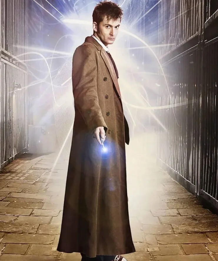 Doctor Who 10th Brown Wool Coat
